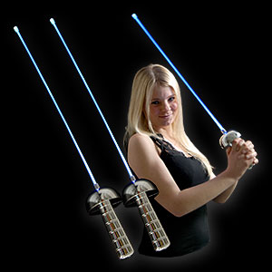0579-104 LED Laser Degen blau